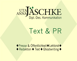 J&auml;schketext - PR und &Ouml;ffentlichkeitsarbeit