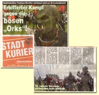 Artikel des Korschenbroicher Stadtkuriers vom 18.03.2004 über 'Kriegerherzen'